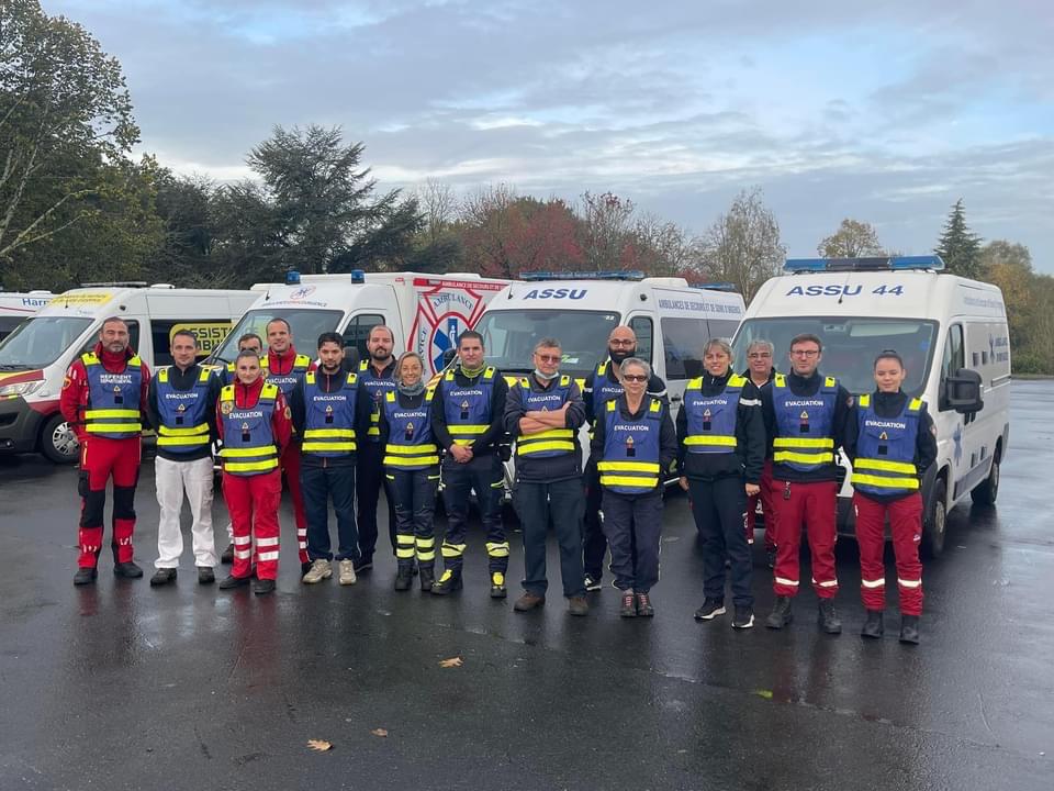 CSA 44 membres Différent acteurs du CSA 44 en entrainement